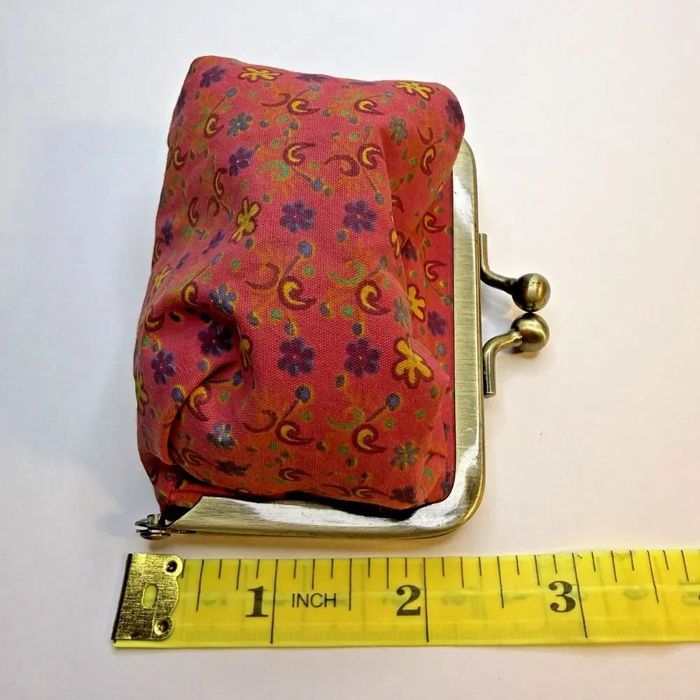 Natural Life Kiss Lock Wallet Owl Pouch Clutch Seeing Is Believing Mirror